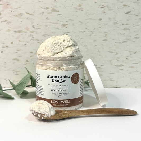 Warm Vanilla + Sugar Body Scrub