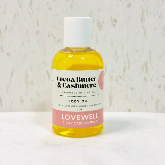 Cocoa Butter + Cashmere Body Oil