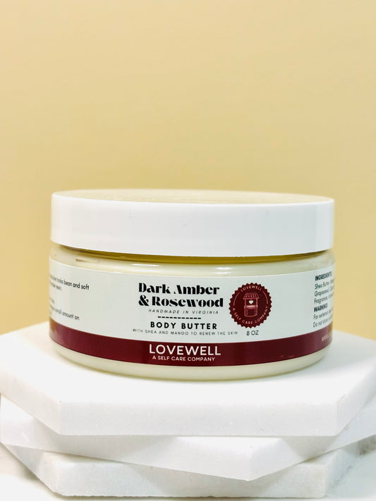 Dark Amber + Rosewood Body Butter
